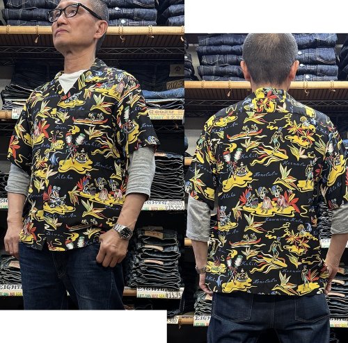 Sun Surf SHROT SLEEVE RAYON HAWAIIAN SHIRT“HAWAIIAN HULA” SS39411 準備12_SS39411