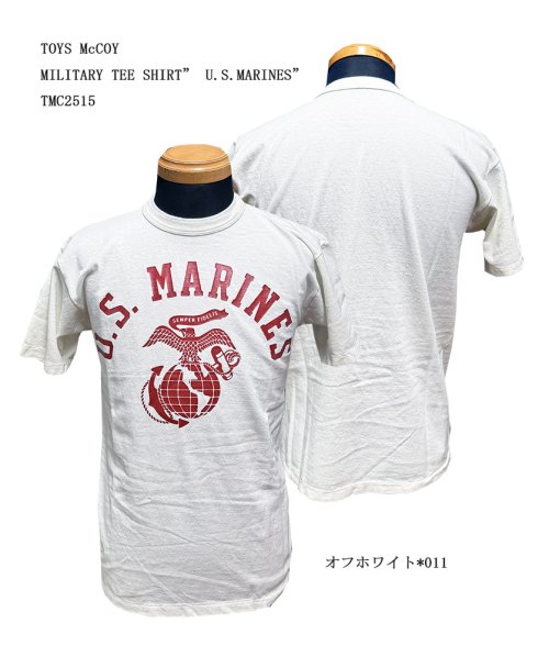 TOYS McCOY  MILITARY TEE SHIRT” U.S.MARINES”TMC2515