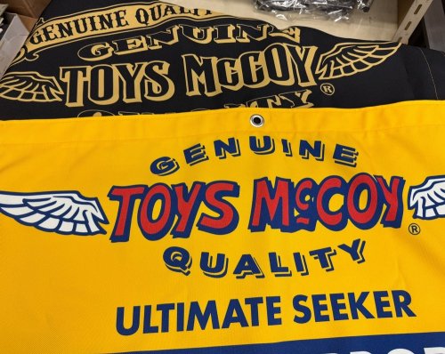 TOYS MCCOY BANNER “BRAND SIGN”“CLASSIC BRAND SIGN”