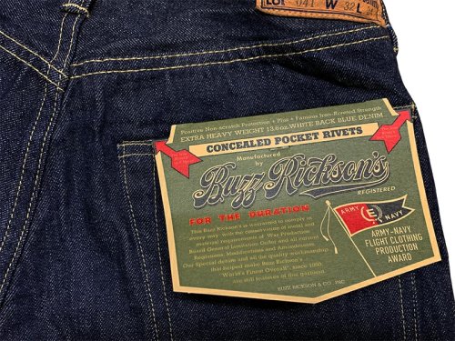 BUZZ RICKSON'S　　WORLD WAR II　DENIM