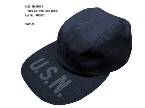 BUZZ RICKSON'S “DECK CAP CIVILIAN MODEL” Lot No. BR02863  10/19