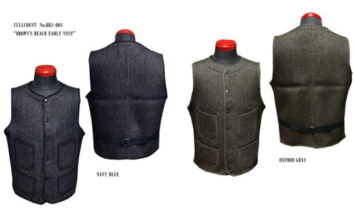 FULLCOUNT“BEACH EARLY VEST” No. BBJ-001