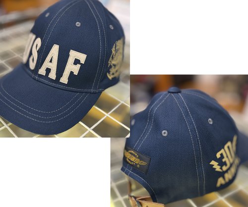  TOYS McCOY 　COTTON HERRINGBONE CAP　USAF“30TH ANNIV.”TMA2603
