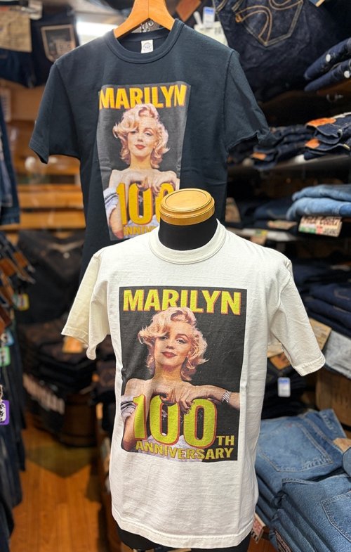 TOYS McCOY　MARILYN MONROE TEE“100TH ANNIVERSARY”TMC2619