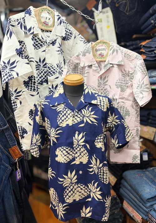 Sun Surf　DUKE KAHANAMOKU COTTON HAWAIIAN SHIRT "DUKE'S PINEAPPLE"   DK37811