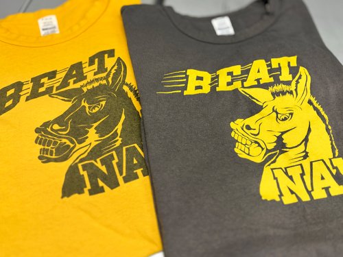 WareHouse “2ND-HAND ”SERIESLot 4064 “BEAT NAVY”  S/S T-SHIRTS