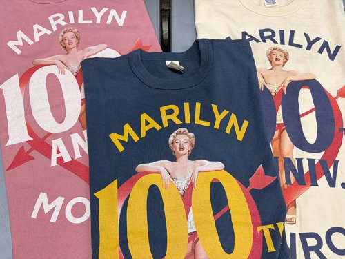 TOYS McCOY  MARILYN MONROE TEE“ ARROW SHOT HEART ” TMC2621