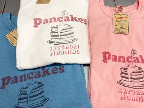 Ues 652606 “パンケーキ” Short sleeve t-shirt