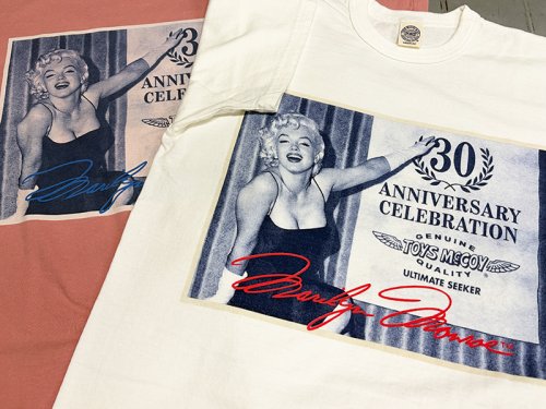TOYS McCOY　MARILYN MONROE TEE“CELEBRATION ” TMC2610