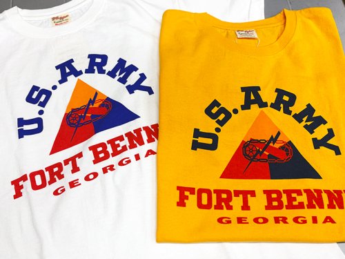 BUZZ RICKSON'S  BR79751 “U.S. ARMY FORT BENNING” POST EXCHANGE T-SHIRT