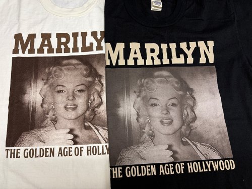 TOYS McCOY MARILYN MONROE TEE“THE GOLDEN AGE OF HOLLYWOOD”TMC2640 