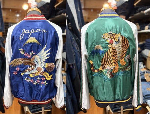 Tailor Toyo　Acetate Souvenir Jacket “ROARING TIGER” × “EAGLE”TT15972-145