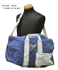 画像1: TOYS McCOY (トイズマッコイ) ”AVIATOR'S KIT BAG BLUE” TMA1708