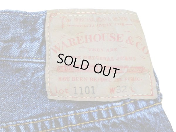 画像9: WareHouse (ウェアハウス) Lot 2ND-HAND 1101 (USED WASH-中) [新品]