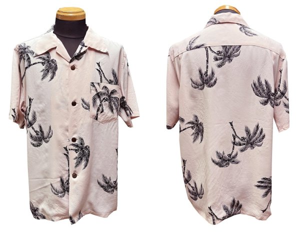 画像2: Eight-G（エイトＧ） “EVERLASTING SUMMER PALMTREE”半袖 アロハシャツ 8AS-09