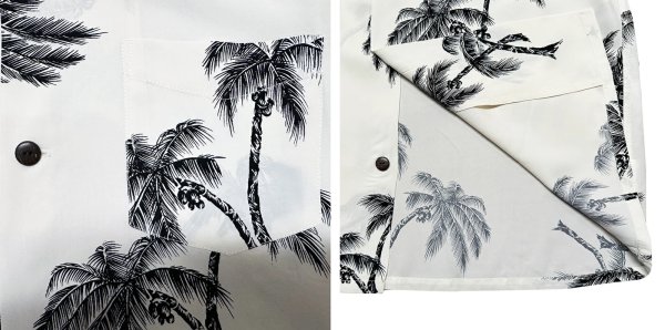 画像11: Eight-G（エイトＧ） “EVERLASTING SUMMER PALMTREE”半袖 アロハシャツ 8AS-09