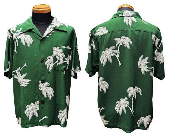 画像15: Eight-G（エイトＧ） “EVERLASTING SUMMER PALMTREE”半袖 アロハシャツ 8AS-09