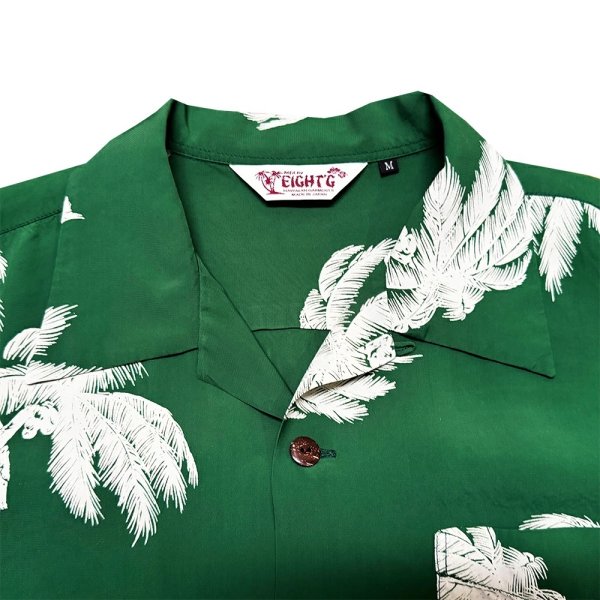 画像16: Eight-G（エイトＧ） “EVERLASTING SUMMER PALMTREE”半袖 アロハシャツ 8AS-09