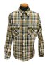画像17: Eight-G（エイトＧ） “11oz.HEAVY FLANNEL　MADRAS CHECK WORK SHIRTS” 2024年生産タイプ 8LS-71-24AW (17)