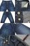 画像3: Coozu(クーズ) No905 ”レギュラーストレート” 14.5オンスサンフォライズセルビッチデニム UW加工色 Jeans Shop FUJIYAMA オリジナル (3)