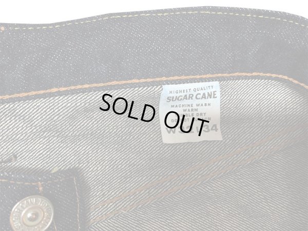 画像9: Sugar Cane(シュガーケーン) “1955Z MODEL (ZIPPER FLY) ” 14oz. DENIM SC42955　A