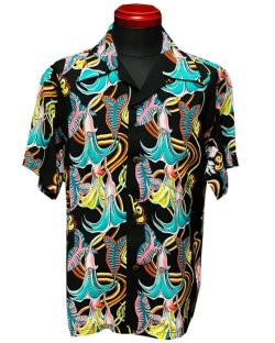 画像2: Sun Surf(サンサーフ) Short sleeve Hawaiian Shirt(半袖アロハ) “TARO LEAF ANGEL'S TRUMPET” SS38562-21SS
