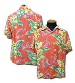 画像1: Sun Surf(サンサーフ) Hawaiian Shirt(アロハ) ショートスリーブ " ANELA HULA"