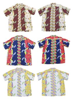 画像1: Sun Surf(サンサーフ) Hawaiian Shirt(アロハ) ショートスリーブ "NIGHT BLOOMING CEREUS BORDER" 2012年製
