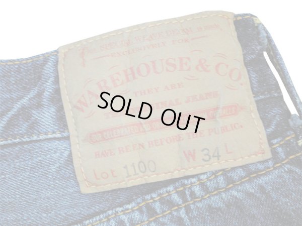 画像9: WareHouse(ウェアハウス) Lot 2ND-HAND 1100 (USED WASH)[新品]