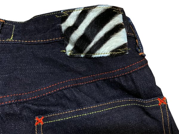 画像5: Eight-G（エイトＧ）Lot. 403-43“16oz.DENIM1943MODEL WW2 COWBOY PANTS” 16ozクランチデニム 403-43-22 ワンウォッシュ済み