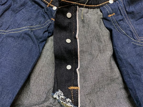 画像11: Eight-G（エイトＧ）Lot. 403-43“16oz.DENIM1943MODEL WW2 COWBOY PANTS” 16ozクランチデニム 403-43-22 ワンウォッシュ済み