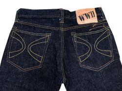 画像4: Eight-G(エイトG) “大戦モデル ナローストレートジーンズ”60周年記念・17オンス タイトストレートジーンズ 701-WA-20ss エイトジー生誕60周年記念ジーンズ