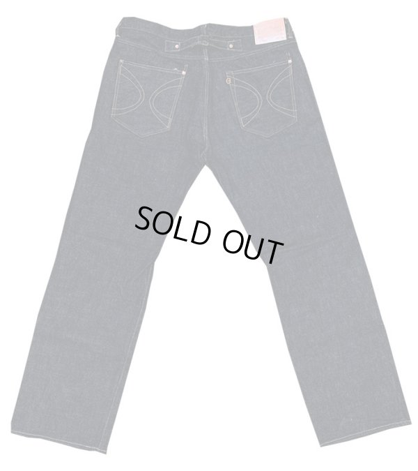 画像2: “シンチバック ストレートジーンズ”60周年記念・17オンス ベーシックストレートジーンズ 703-WAB-20ss BIGサイズ(40・42インチ) エイトジー生誕60周年記念ジーンズ