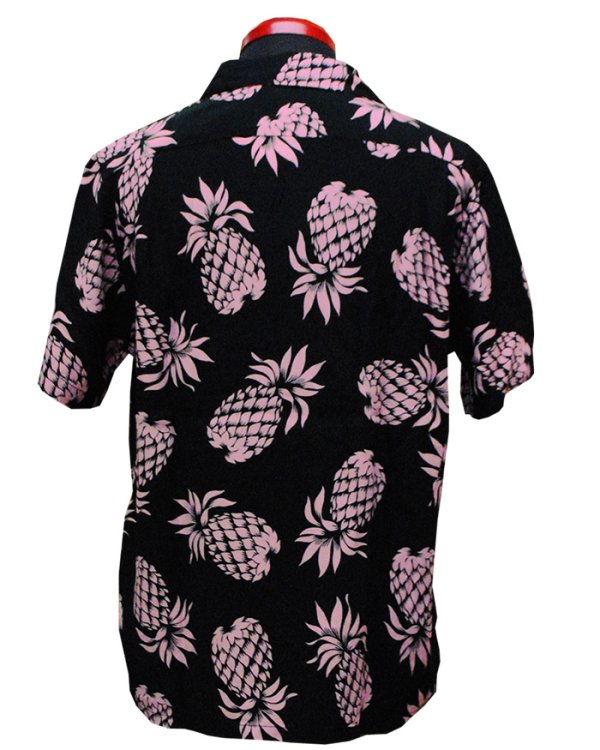 画像3: Eight-G（エイトＧ） “PINEAPPLE”(パイナップル)半袖 アロハシャツ 8AS-03-18SS 2018年タイプ
