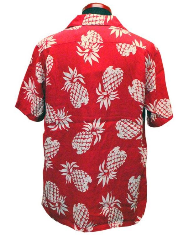 画像8: Eight-G（エイトＧ） “PINEAPPLE”(パイナップル)半袖 アロハシャツ 8AS-03-18SS 2018年タイプ
