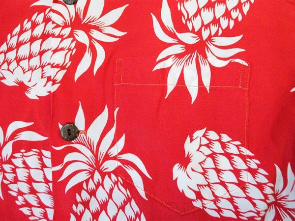 画像10: Eight-G（エイトＧ） “PINEAPPLE”(パイナップル)半袖 アロハシャツ 8AS-03-18SS 2018年タイプ