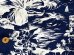 画像6: Eight-G（エイトＧ） "DOBBY INDIGO DISCHARGE HAWAIIAN SHIRT"半袖 アロハシャツ 8AS-07 (6)