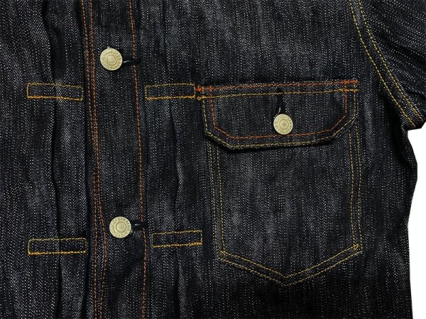 画像5: Eight-G（エイトＧ） ”男デニム第一弾Ｇジャン1stモデル”No. 8JK-03RV リアルヴィンテージ加工