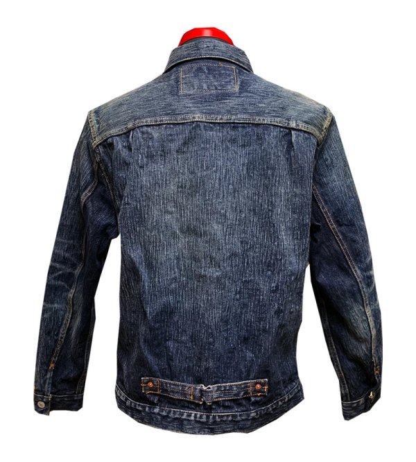 画像3: Eight-G（エイトＧ） ”男デニム第一弾Ｇジャン1stモデル”No. 8JK-03RV リアルヴィンテージ加工