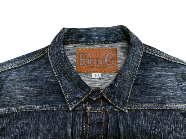 画像4: Eight-G（エイトＧ） ”男デニム第一弾Ｇジャン1stモデル”No. 8JK-03RV リアルヴィンテージ加工