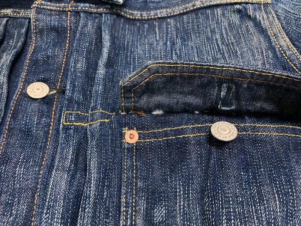 画像7: Eight-G（エイトＧ） ”男デニム第一弾Ｇジャン1stモデル”No. 8JK-03RV リアルヴィンテージ加工