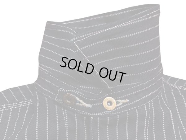 画像8: Eight-G（エイトＧ） “13oz WABASH STRIPE WORK CORT” 2021年生産タイプ 8JK-19-21AW