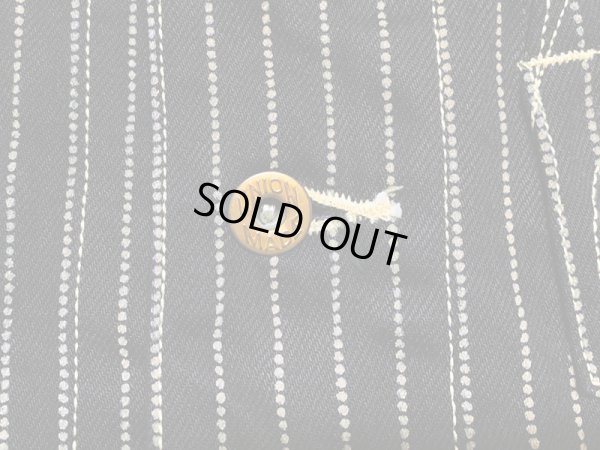 画像9: Eight-G（エイトＧ） “13oz WABASH STRIPE WORK CORT” 2021年生産タイプ 8JK-19-21AW