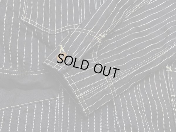 画像10: Eight-G（エイトＧ） “13oz WABASH STRIPE WORK CORT” 2021年生産タイプ 8JK-19-21AW