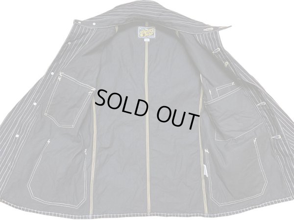 画像12: Eight-G（エイトＧ） “13oz WABASH STRIPE WORK CORT” 2021年生産タイプ 8JK-19-21AW