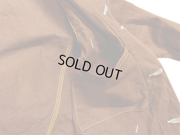 画像15: Eight-G（エイトＧ） "11.5oz SULFUR DYEING WORK CORT" 2022年生産タイプ 8JK-20-22SS