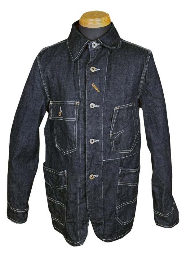 画像2: EIGHT-G(エイトジー) “11.5oz,デニムカバーオール ” 8JK-25-25AW
