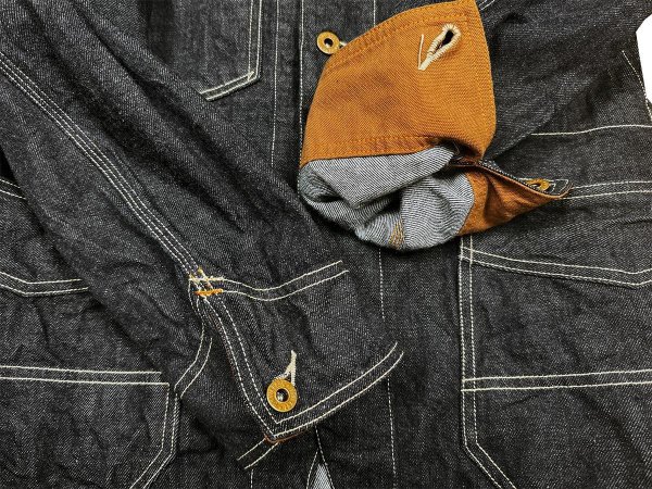 画像7: EIGHT-G(エイトジー) “11.5oz,デニムカバーオール ” 8JK-25-25AW