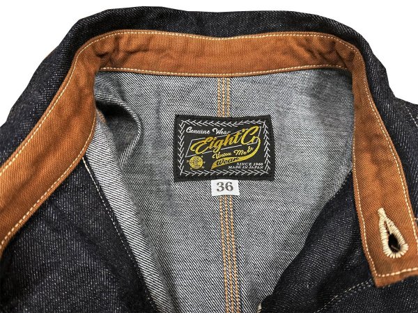 画像11: EIGHT-G(エイトジー) “11.5oz,デニムカバーオール ” 8JK-25-25AW