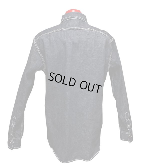 画像3: Eight-G（エイトＧ） “12.5 oz DENIM WORK SHIRT” 2022年生産タイプ 8LS-01-22SS